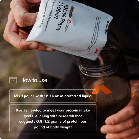 100% Plant Protein 10-Travel Packs Momentous