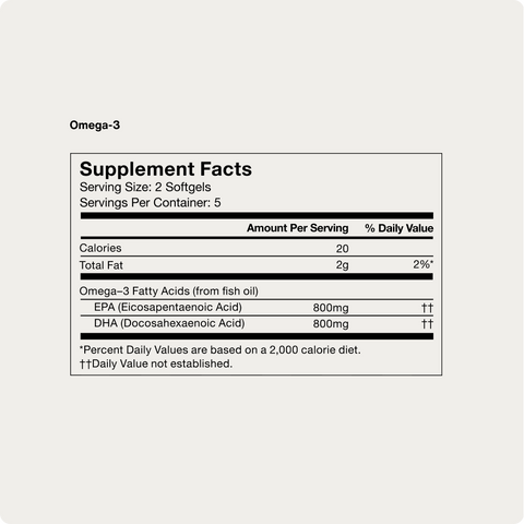 Omega-3 Travel Packs Momentous