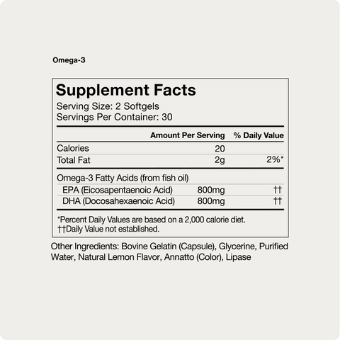 Omega-3 Momentous