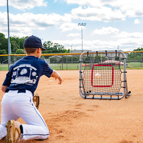 Pro Portable Rebounder 3' x 3' for Baseball/Softball - **IN-STOCK** Gets yours here 1st (w/ FREE Training Videos) ***SHIPS IN 24-48HRS*** Maximum Velocity Sports