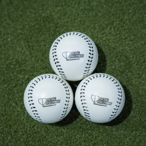 Dirtbag Development Bash Balls - Foam Training Baseball Dirtbag Development LLC