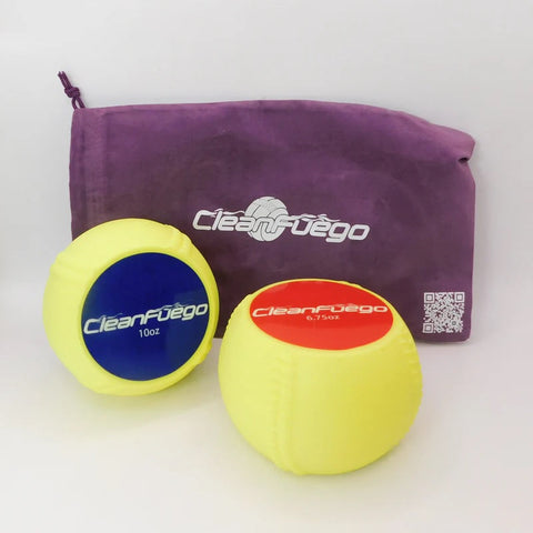 CleanFuego Flyo 12" Softball Set (6.75oz & 10oz) Varo Baseball