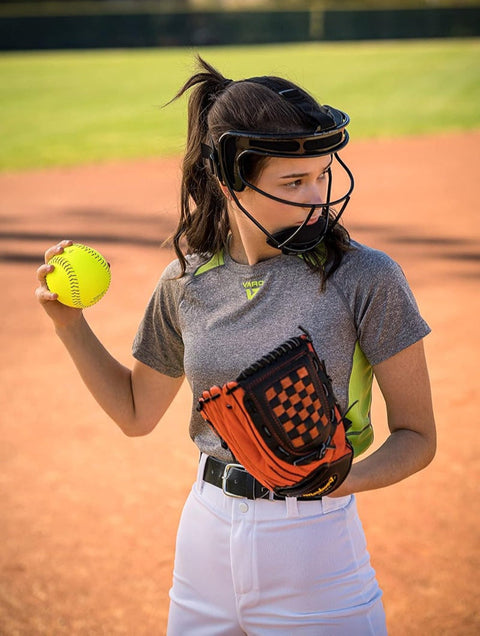 Markwort Game Face Steel Softball Face Mask Varo Baseball
