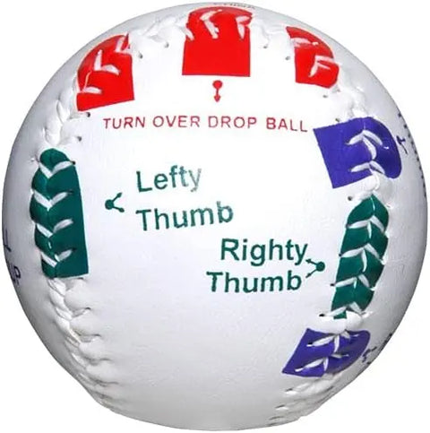 Markwort Christie Ambrose's Softball Pitching Trainer, 11-Inch,White Varo Baseball