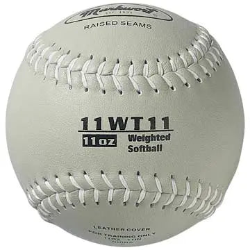 Markwort Color Coded Weighted 11-Inch Softball Varo Baseball