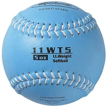 Markwort Color Coded Weighted 11-Inch Softball Varo Baseball