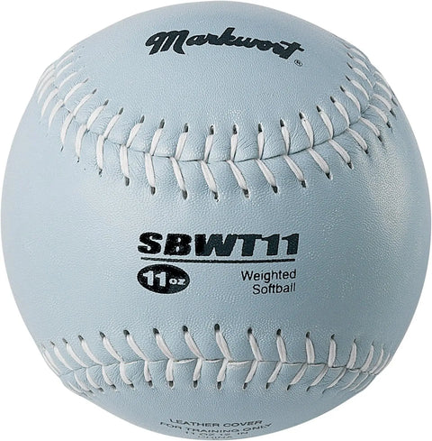 Markwort Weighted 12-Inch Training Softball Varo Baseball