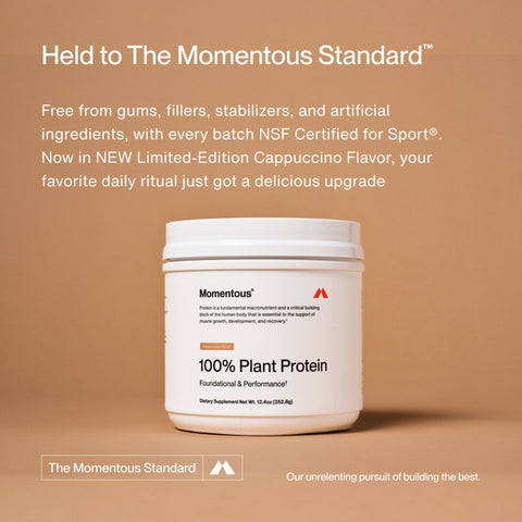100% Plant Protein Powder - Limited Edition Flavor Momentous