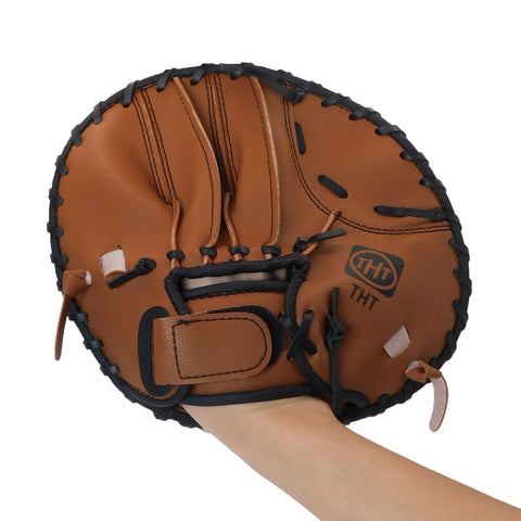Markwort Two Hands Trainer Practice Glove for Right Hand Thrower Varo Baseball