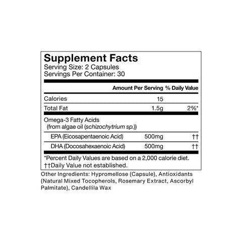 Vegan Omega-3 Momentous