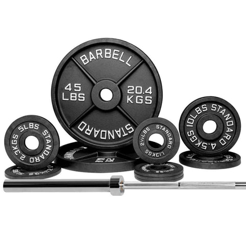 Barbell & Weight Set Bundle Builder Barbell Standard