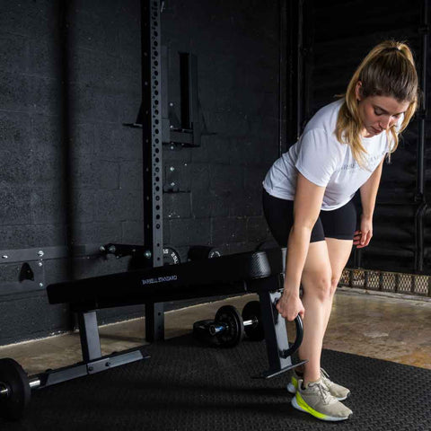 Competition Flat Weight Bench Barbell Standard