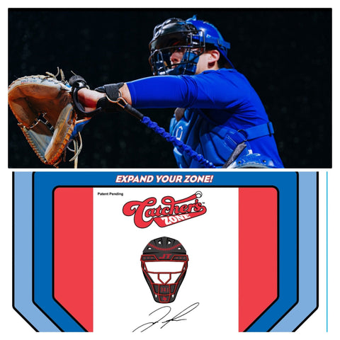 Catcher's Resistance Training (CRT) Belt + Catcher's Zone Mat Bundle Maximum Velocity Sports