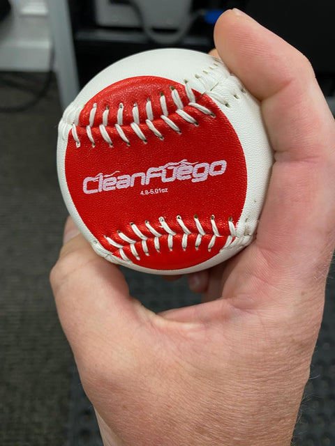 CleanFuego Starter Baseball Waterproof Leather (5-5.25oz) Varo Baseball