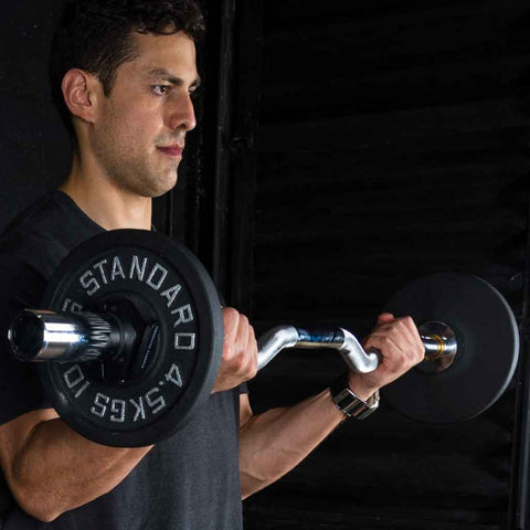 EZ Curl Bar Barbell Standard