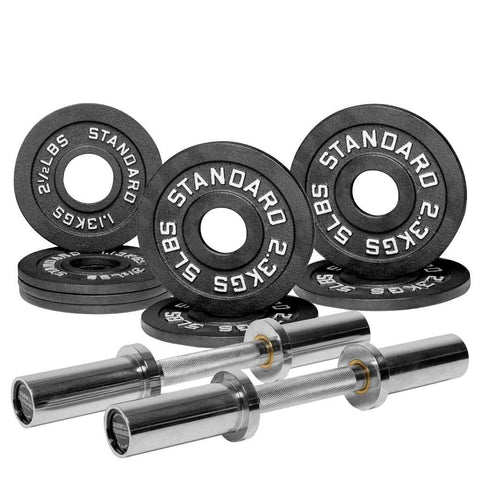 Loadable Dumbbell Bar Weight Sets Barbell Standard