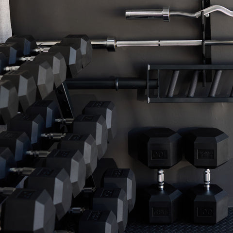Three-Tier Dumbbell Rack Barbell Standard