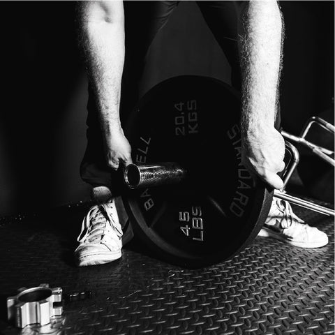 Interlocking Foam Gym Mats Barbell Standard