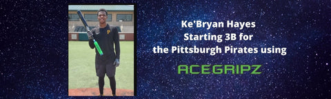 INCREASE EXIT VELOCITY & Bat Speed YOUTH MODEL- ACEGRIPZ Medium Straight Handle- 45mm Maximum Velocity Sports