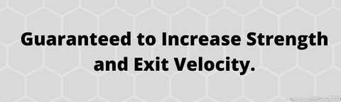 THICK GRIPS - INCREASE EXIT VELOCITY & Bat Speed YOUTH MODEL-  Small Straight Handle- 40mm Maximum Velocity Sports