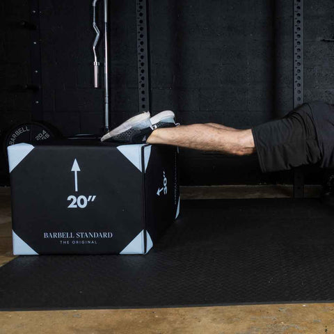 Plyo Box Foam 3-in-1 Jump Box Barbell Standard