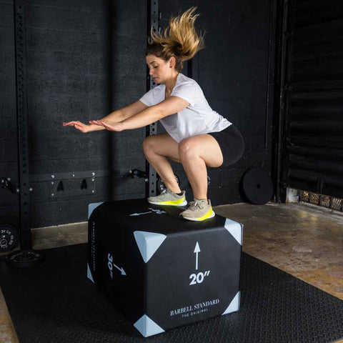 Plyo Box Foam 3-in-1 Jump Box Barbell Standard