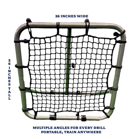 Junior Portable Rebounder 26" x 26" - **In-Stock** - Ships in 24-48hrs Maximum Velocity Sports