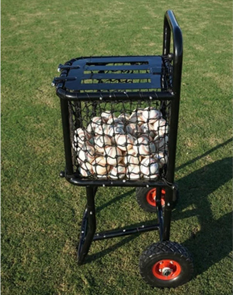 Pro Ball Cart- Medium w/ Lid Maximum Velocity Sports
