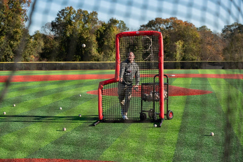 Pro Screen 5x7 L-Screen | Bullet Proof | 7 Different Padding Colors Available Maximum Velocity Sports