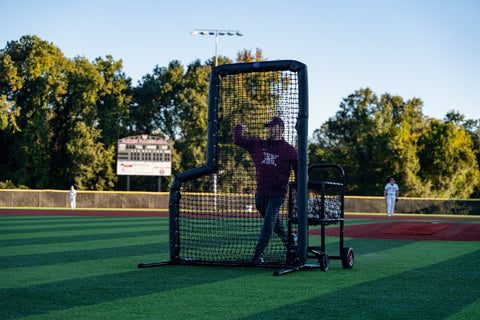 Pro Screen 5x7 L-Screen | Bullet Proof | 7 Different Padding Colors Available Maximum Velocity Sports