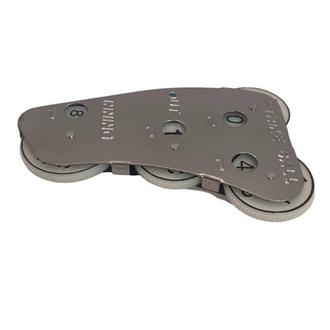 Markwort Stainless Steel 4-Dial Raised Letter Umpire Indicator, Silver Varo Baseball