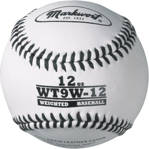 Markwort Lite Weight and Weighted White Leather Baseball Varo Baseball