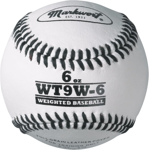 Markwort Lite Weight and Weighted White Leather Baseball Varo Baseball