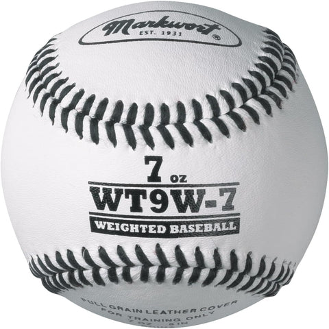 Markwort Lite Weight and Weighted White Leather Baseball Varo Baseball