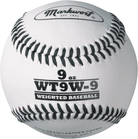 Markwort Lite Weight and Weighted White Leather Baseball Varo Baseball