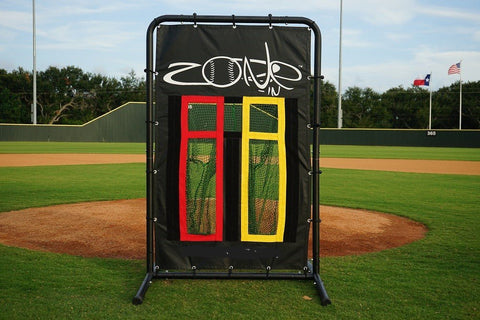 Zone-In Pitching Target 2.0- New and Improved! Maximum Velocity Sports